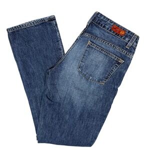 AG Adriano Goldschmied The Gemini Blue Wash Bootcut Jeans‎ Womens Size 28